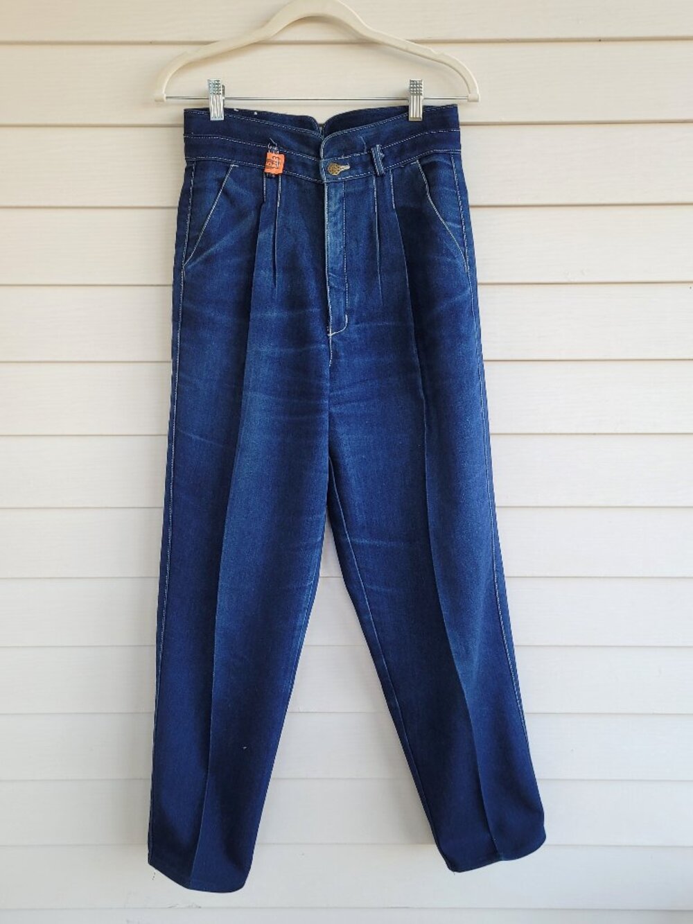 Vintage 80s PS Gitano Dark Blue High waisted Jeans